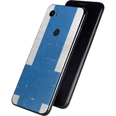 Finland Flag Distressed Google Pixel 3a Skin